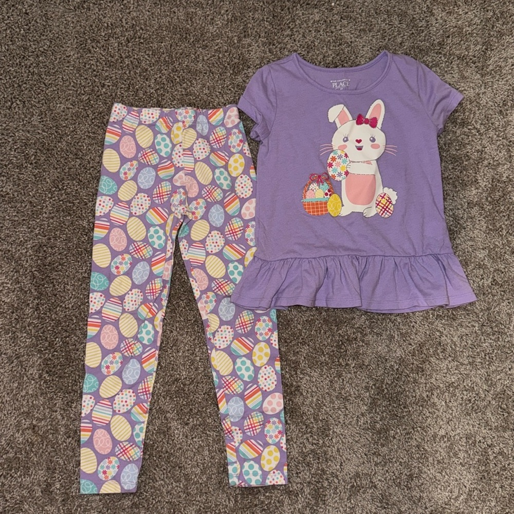 Toddler girl Easter outfit 5T